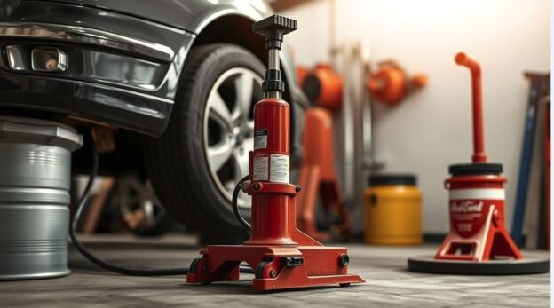 гаражный домкрат